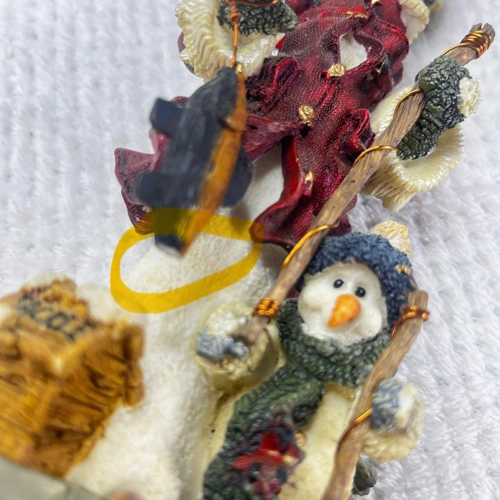 Boyds Bears Folkstone Collection Ice is Nice Snowman‎ Figurine 3E3949